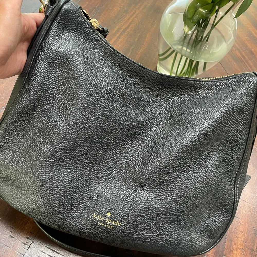 Black Kate Spade Leather shoulder bag - Picture 3 of 8
